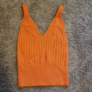 Sweater knit crop top